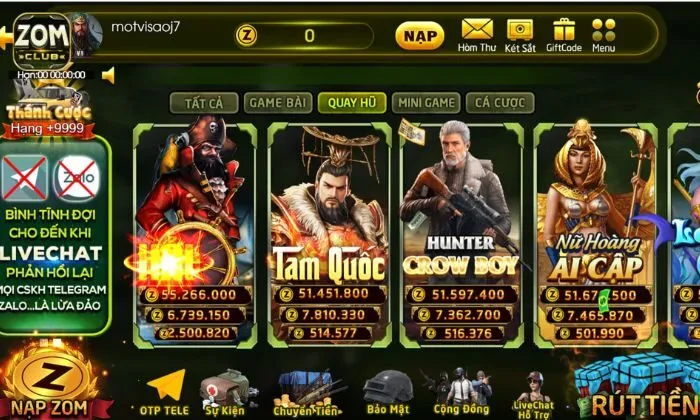 Slots game